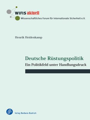 cover image of Deutsche Rüstungspolitik